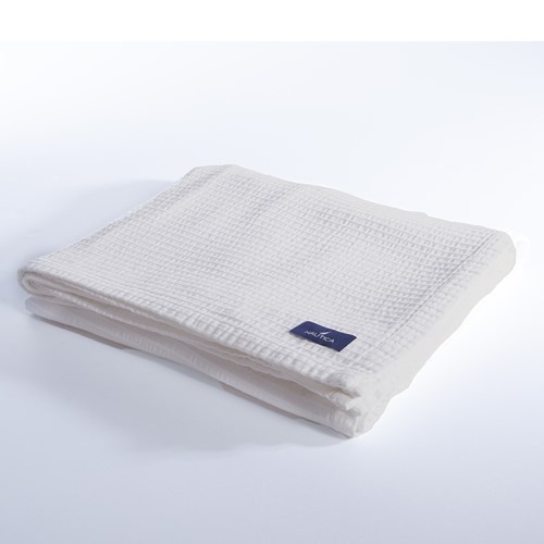 Πικέ Κουβέρτα Υπέρδιπλη Nef-Nef Homeware Nautica -Nau Navy 230x240 White