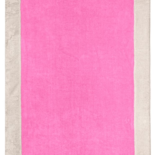 Πετσέτα Θαλάσσης Feel&Touch Caribbean Pink 80X170