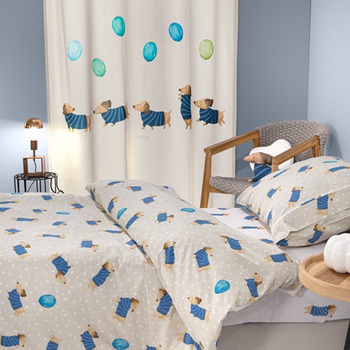 Παιδικά Σεντόνια Saint Clair (Σετ) Pet 100X200+28 Blue (Με Λάστιχο)