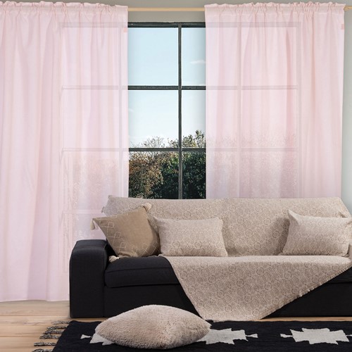Kουρτίνα Δωματίου Nef-Nef 140X270 Dione Pink