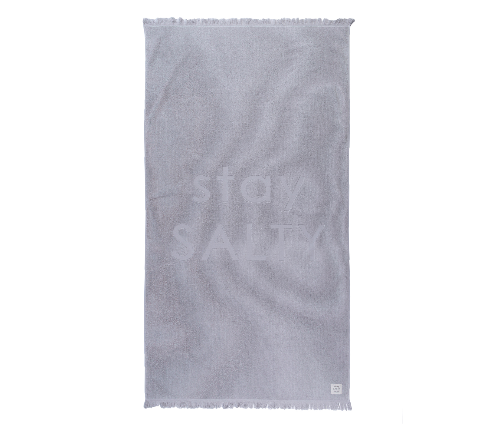 Πετσέτα Θαλάσσης Nef-Nef Stay Salty 90X170 Silver 