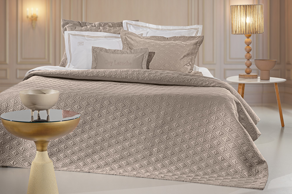 Κουβερλί Υπέρδιπλο Guy Laroche Honour (Σετ) 240x250 Taupe