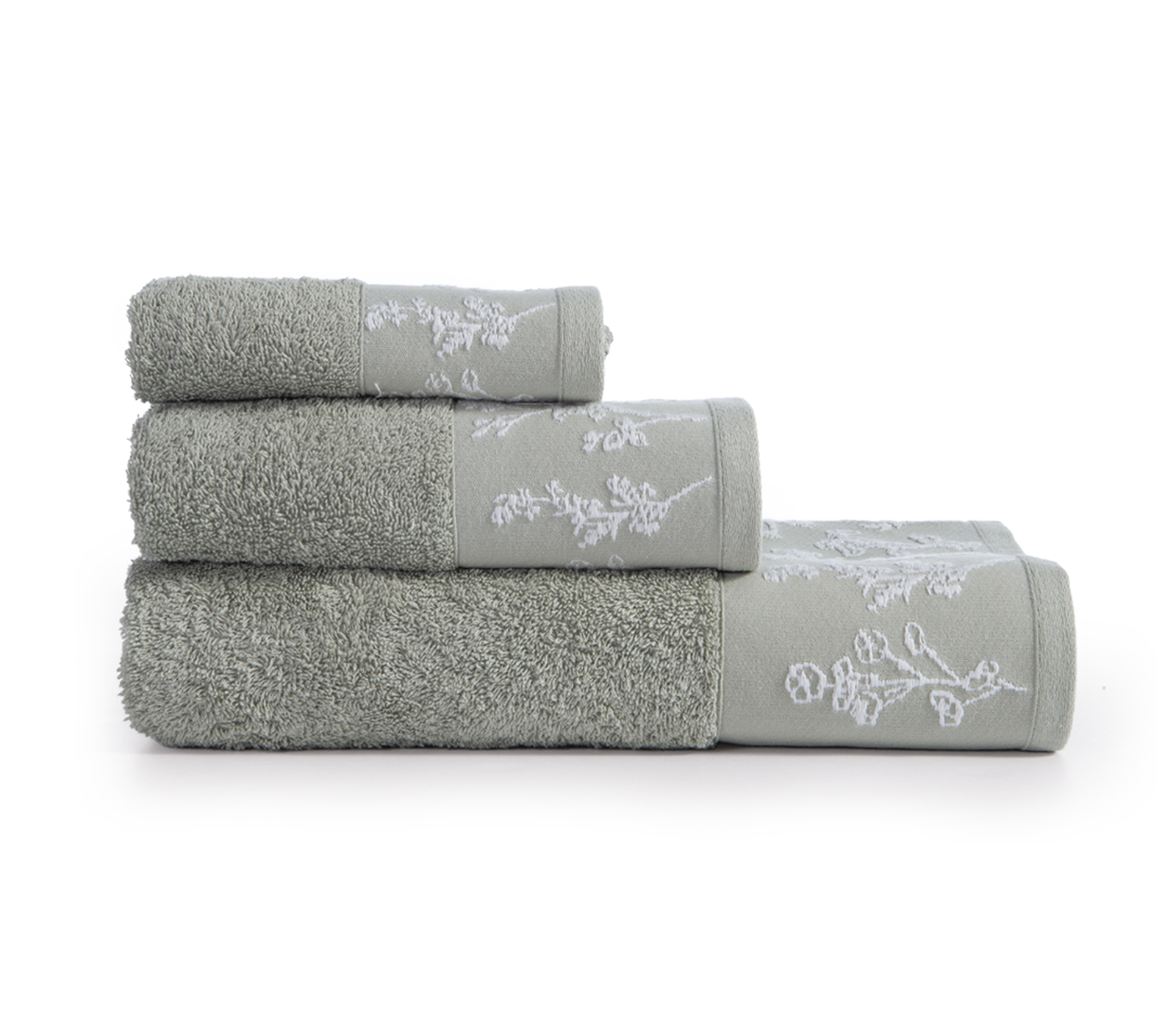 Σετ Πετσέτες Nef-Nef Homeware (3ΤΜΧ) Claris Green