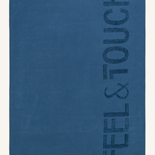 Πετσέτα θαλάσσης Feel and Touch Sunny Cobalt 90X180
