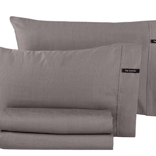 Σεντόνι Yπέρδιπλο Guy Laroche Minimal Melanze 240X270