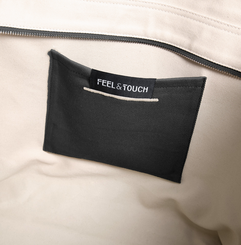 Τσάντα Ώμου Feel & Touch Caribbean Black/Ammos 