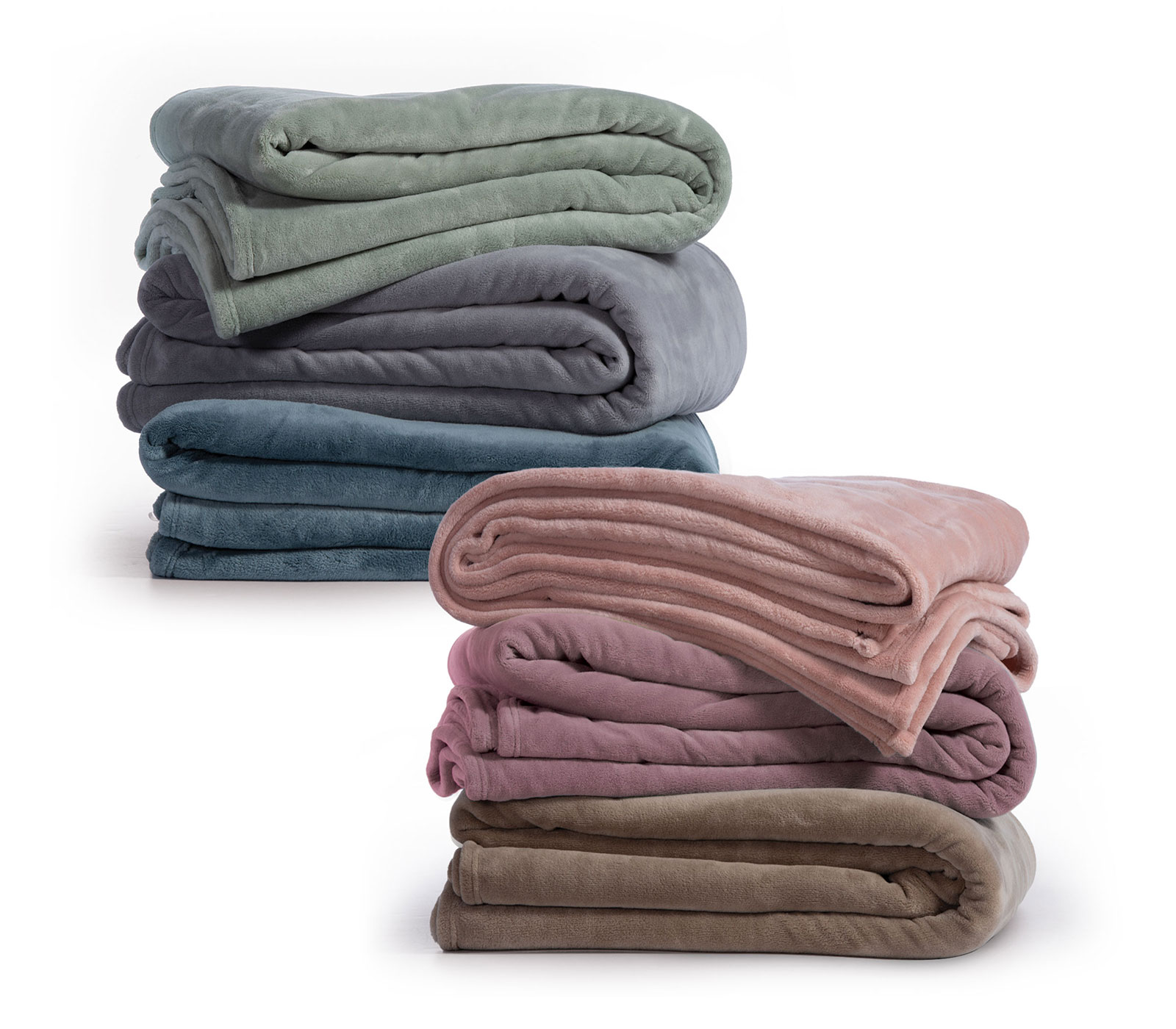 Κουβέρτα Fleece Nef-Nef Homeware Μονή Cosy 160X220 Pink