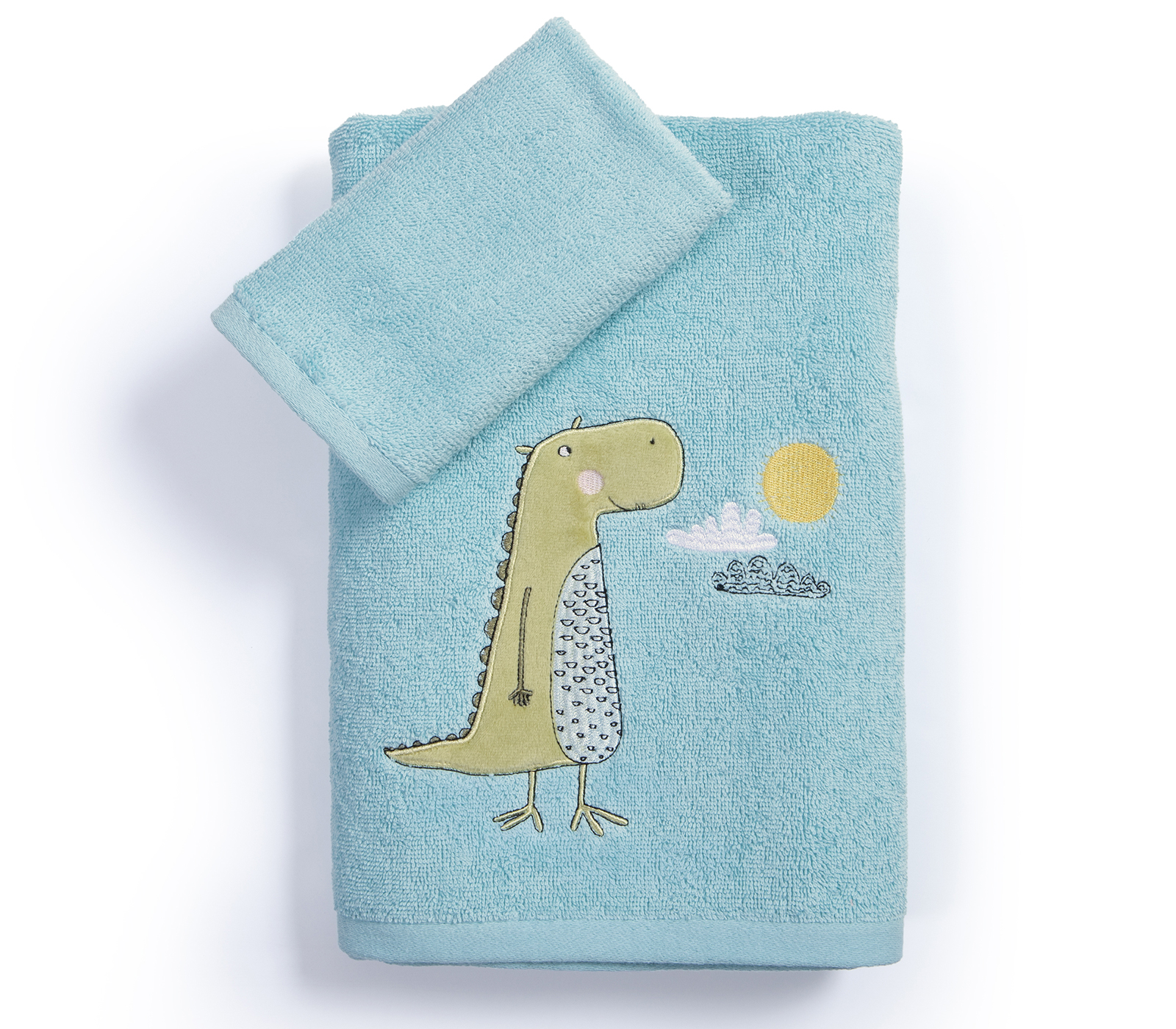 Παιδικές Πετσέτες Nef-Nef Homeware (Σετ) Dino Dragon Time Aqua