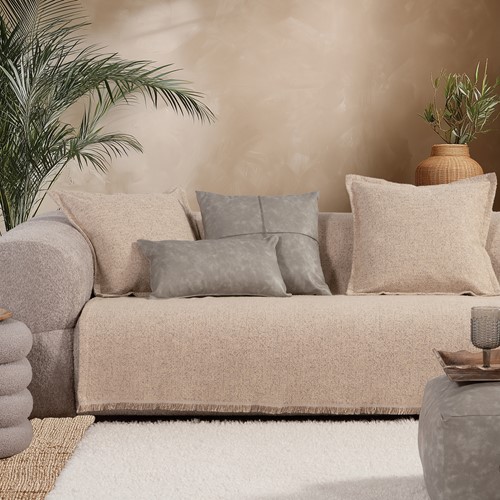 Ριχτάρι Τριθεσίου Nef-Nef Homeware Alamo 25 170X250 Ecru