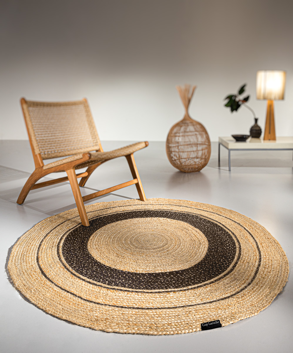 Χαλί Σαλονιού Guy Laroche Majestic Choco150 Round