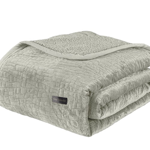 Κουβέρτα Υπέρδιπλη Guy Laroche (Σετ) Bolzano 220x240 Khaki