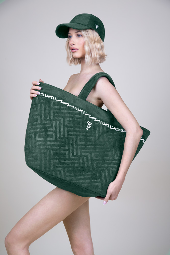 Τσάντα Παραλίας Feel & Touch Icon Verde 40X68X40