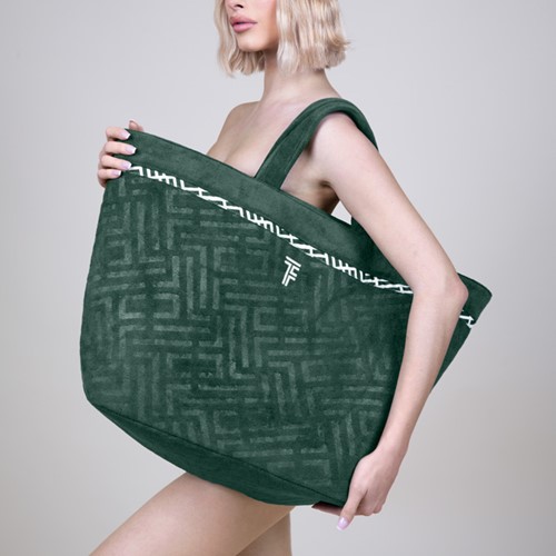 Τσάντα Παραλίας Feel & Touch Icon Verde 40X68X40