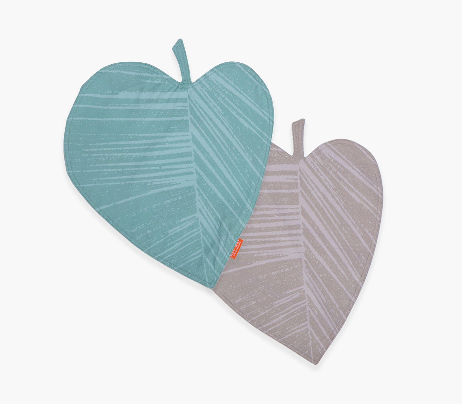 Σουπλά Nef-Nef Homeware Leaferio 38X38 Green/Brown