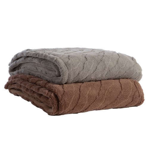 Ριχτάρι Πολυθρόνας Nef-Nef Homeware Berien 130x180 Grey