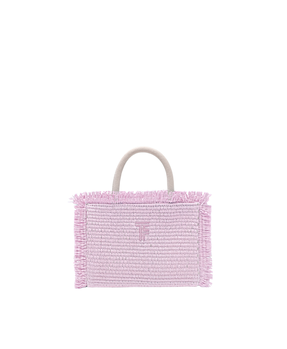 Τσάντα Θαλάσσης Mini Feel and Touch Τropical Pinky