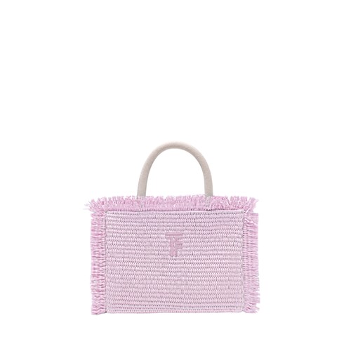 Τσάντα Θαλάσσης Mini Feel and Touch Τropical Pinky