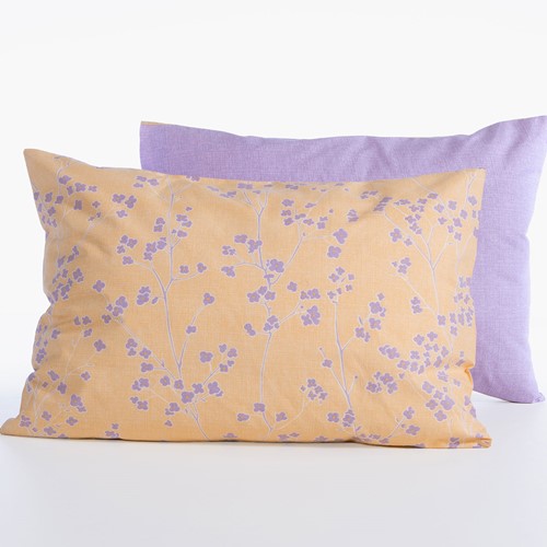 Μαξιλαροθήκη Nef-Nef Homeware Floriva 52Χ72 Yellow