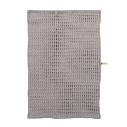 Ποτηρόπανο Nef-Nef Homeware Wafflow 24 45x68 D.Grey
