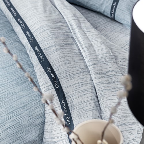 Σεντόνια Υπέρδιπλα Guy Laroche Avene Denim 170X200+32 Mε Λάστιχο