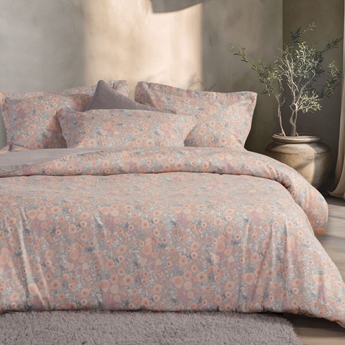 Πάπλωμα Υπέρδιπλο Βαμβακοσατέν Nef-Nef Homeware Alystran 240x230 Grey