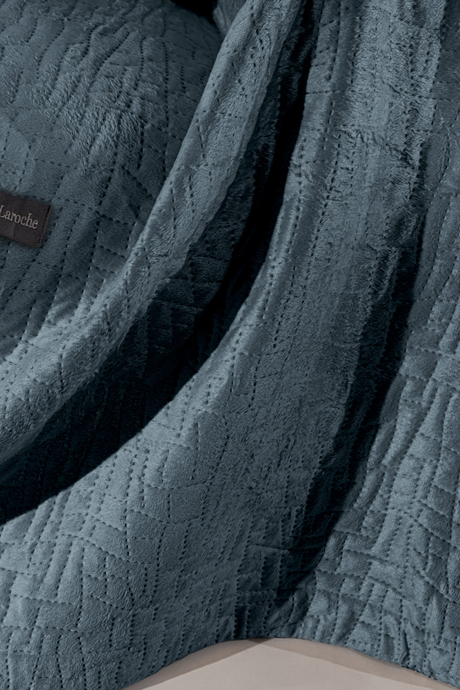 Ριχτάρι Guy Laroche Τριθέσιου + Μαξιλαροθήκη Avon Emerald 170X300