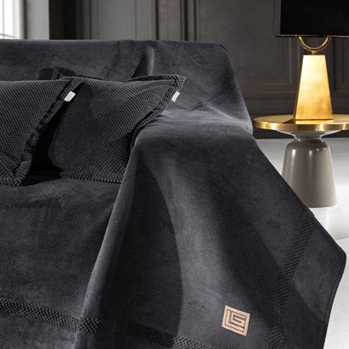 Ριχτάρι Τετραθέσιου Guy Laroche Rubicon Black 180x350