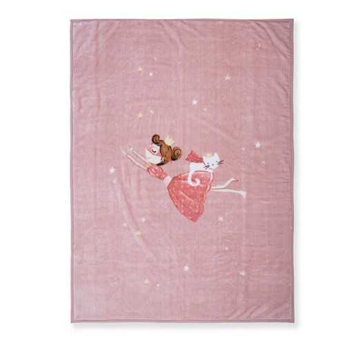 Παιδική Κουβέρτα Μονή Nef-Nef Princess At Home 160x220 Pink