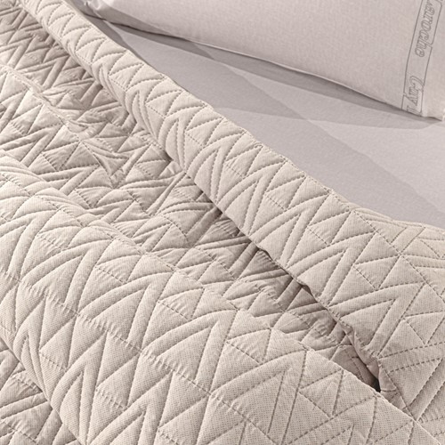 Κουβερλί King Size Guy Laroche (Σετ) Kylian Natural 250X240