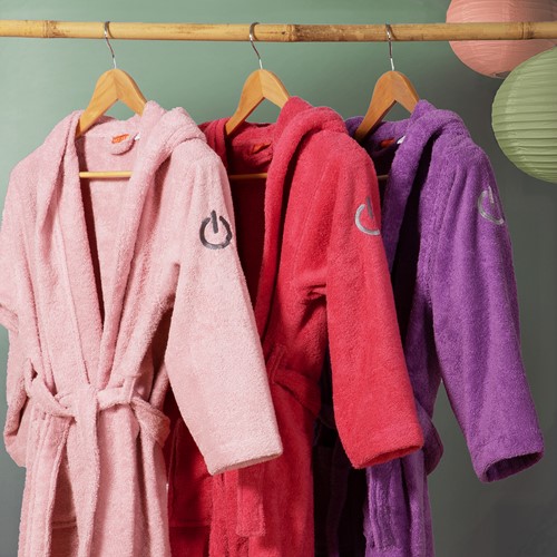 Παιδικό Μπουρνούζι Nef-Nef Homeware Color Kids Pink Age 6