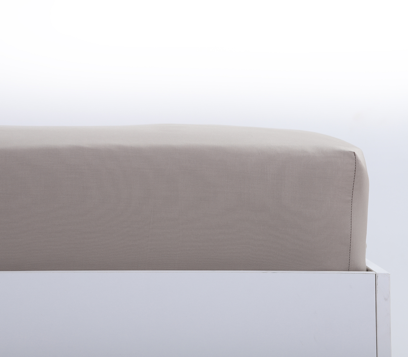 Σεντόνι Μεμονομένο Υπέρδιπλο Nef-Nef Homeware Με λάστιχο Nau Coast 160X200+35 Ecru