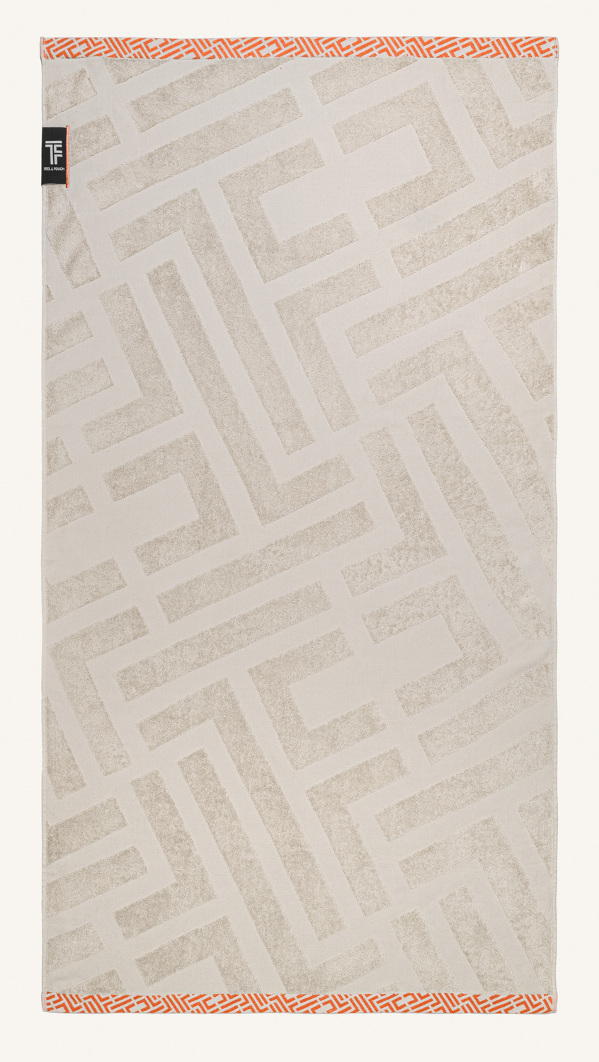 Πετσέτα Θαλάσσης Fresh Feel & Touch Sand (90X180)