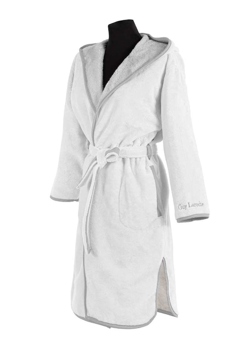 Μπουρνούζι Guy Laroche New Comfy Ice Large (Με κουκούλα)