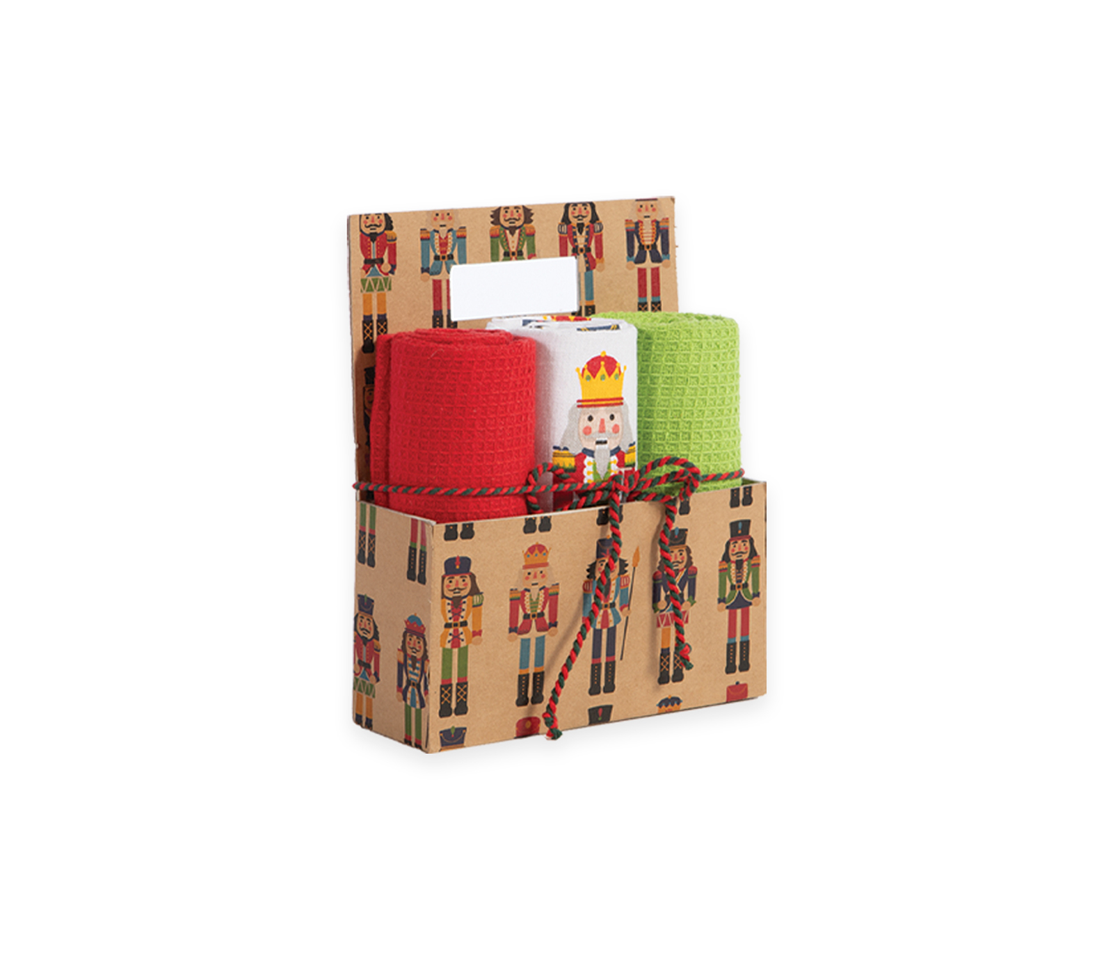 ΧΡΙΣΤΟΥΓΕΝΝΙΑΤΙΚΟ ΚΑΛΑΘΙ NUTCRACKER ΜΕ ΠΟΤΗΡΟΠΑΝΑ ΣΕΤ 3ΤΜΧ NEF-NEF HOMEWARE