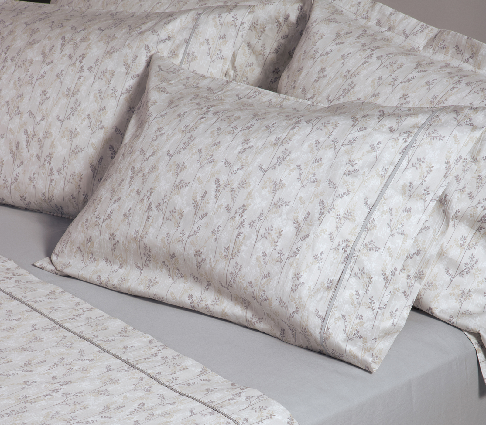  Σεντόνια King Size Nef-Nef Homeware (Σετ) Darwood 270X280 L.Grey