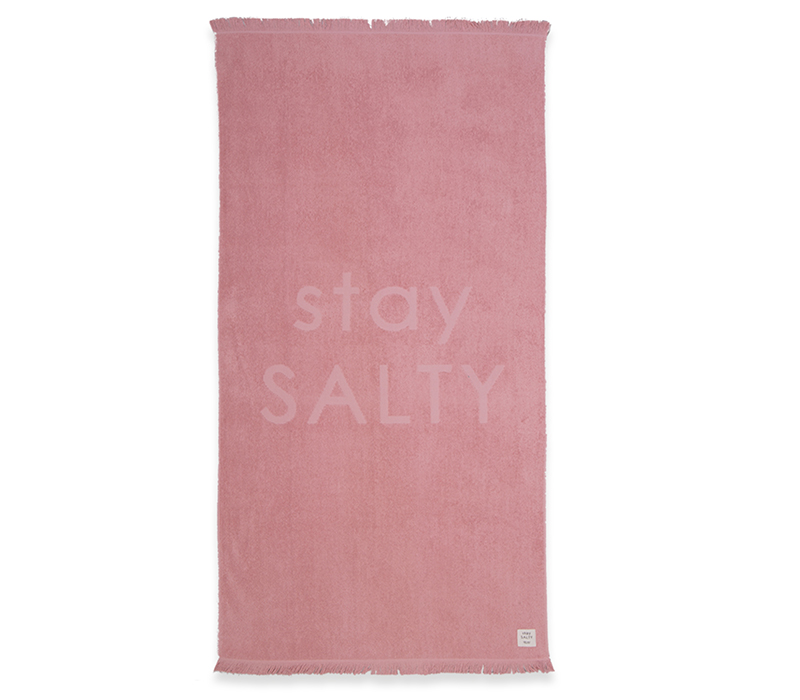 Πετσέτα Θαλάσσης Nef-Nef Homeware Stay Salty 90x170 Pink