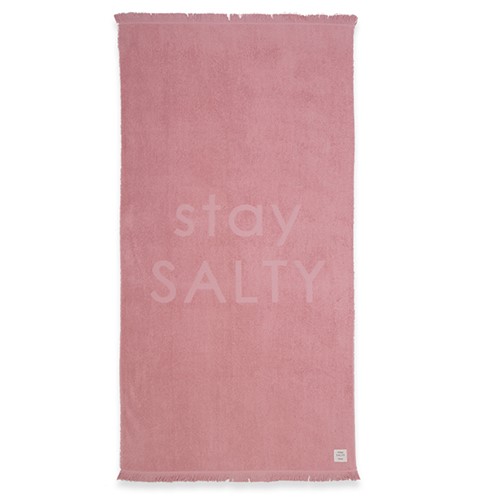 Πετσέτα Θαλάσσης Nef-Nef Homeware Stay Salty 90x170 Pink