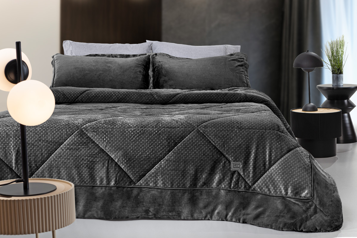 King Size Πάπλωμα Guy Laroche Prellude Anthracite 260X240
