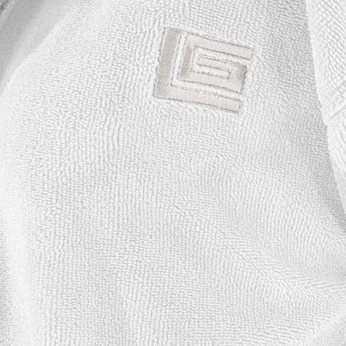 Μπουρνούζι Guy Laroche Monogram White Small