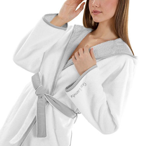 Μπουρνούζι Guy Laroche New Comfy Ice Medium (Με κουκούλα)