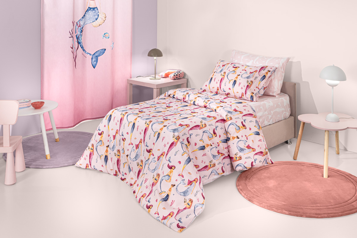 Παιδικά Σεντόνια Guy Laroche (Σετ) Merida Pink 165x250