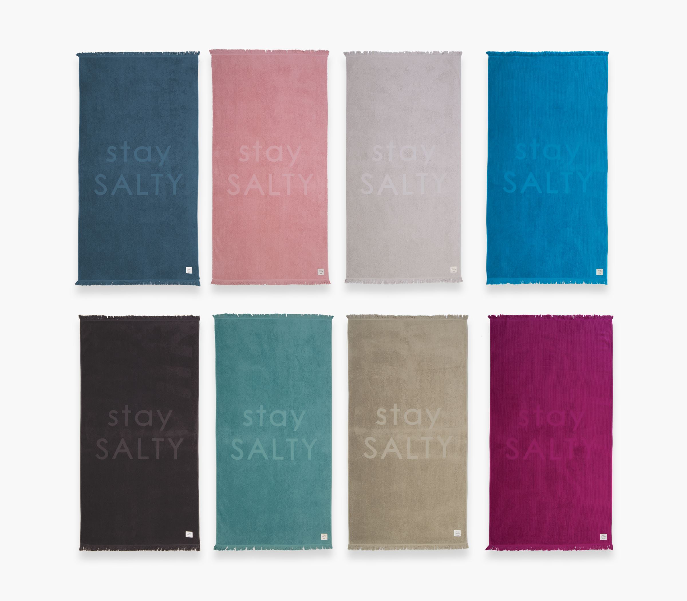 Πετσέτα Θαλάσσης Nef-Nef Homeware Stay Salty 90x170 Sage