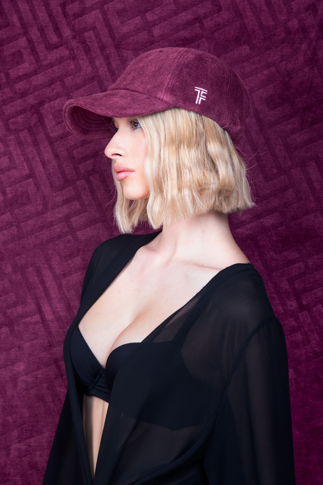 Καπέλο Jockey  Feel and Touch Icon Aubergine