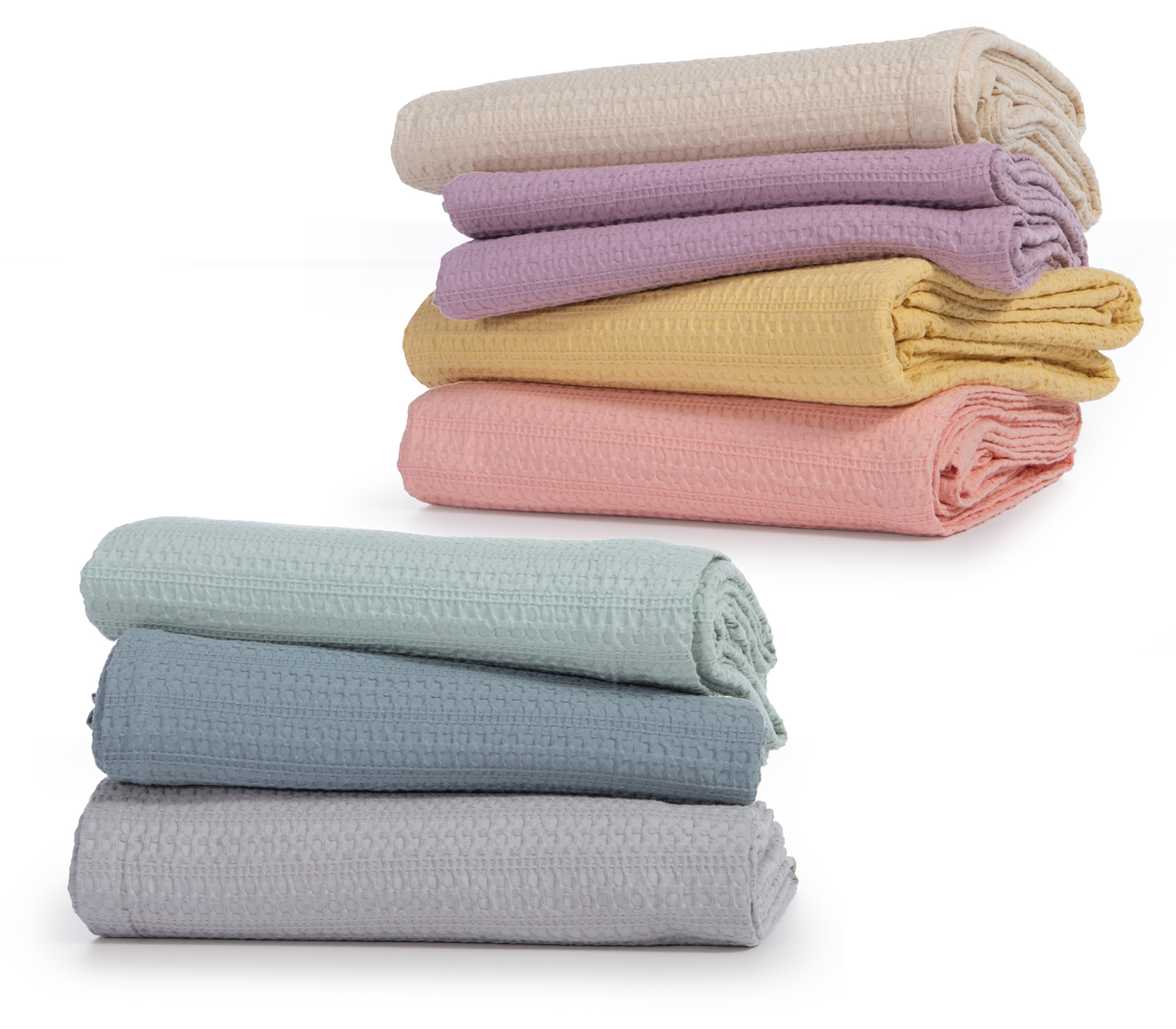 Πικέ Κουβέρτα Υπέρδιπλη Nef-Nef Homeware 220x240 Cool Sand