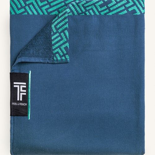 Πετσέτα θαλάσσης Feel and Touch Sunny Cobalt 90X180