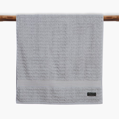 Πετσέτα Προσώπου Nef-Nef Homeware Elgyn 50x100 Silver