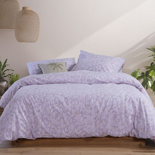 Σεντόνια Υπέρδιπλα Nef-Nef Homeware (Σετ) Με Λάστιχο Cylia 160x200+35 Lilac