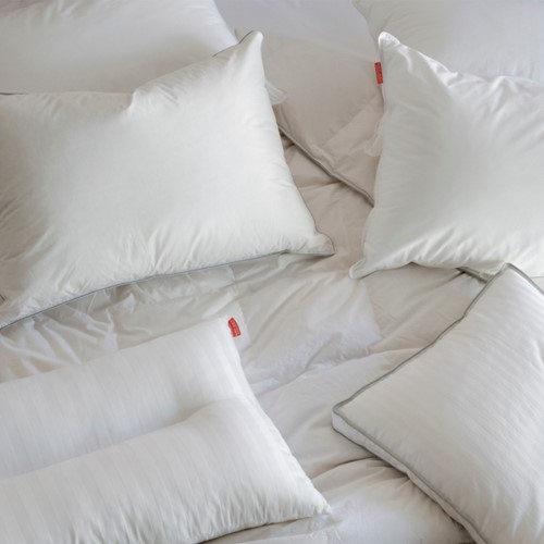 Μαξιλάρι Ύπνου 50x70 Nef-Nef Homeware White Linen Cotton Pillow 900 Μέτριο
