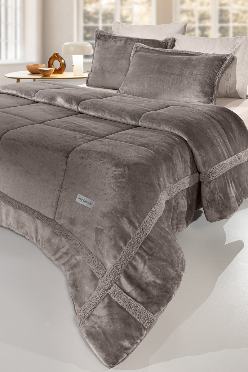 Πάπλωμα Υπέρδιπλο Guy Laroche Dario 220X240 Cocoa