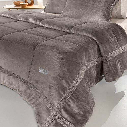 Πάπλωμα Υπέρδιπλο Guy Laroche Dario 220X240 Cocoa